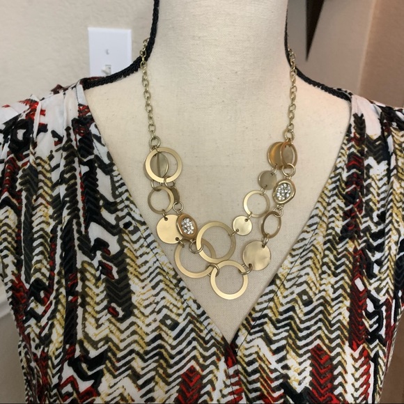 Daniel Rainn multi colored abstract print romper. - Picture 2 of 16